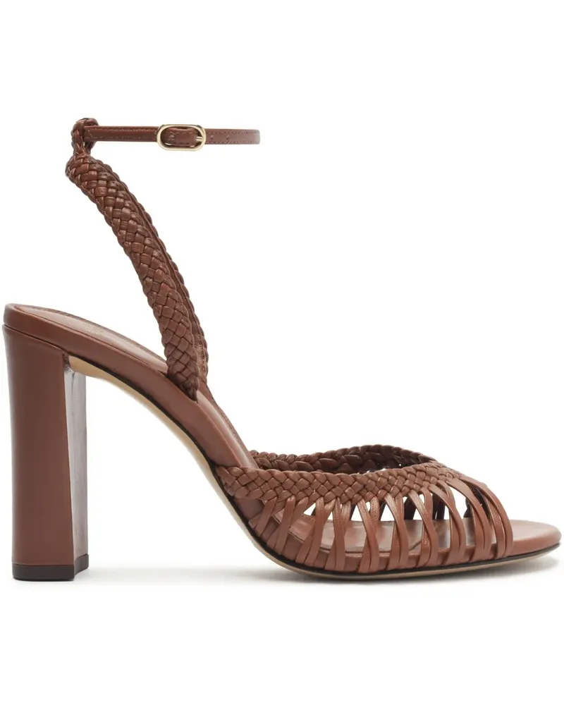 Alexandre Birman Agatha Sandalen 90mm - Braun Braun