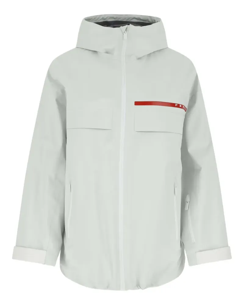 Prada GORE-TEX® Kapuzenjacke - Weiß Weiß