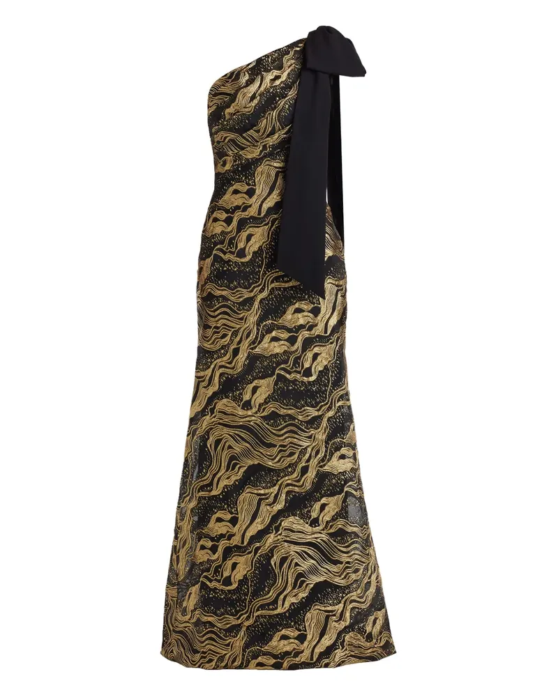 Tadashi Shoji Minikleid im One-Shoulder-Design - Schwarz Schwarz