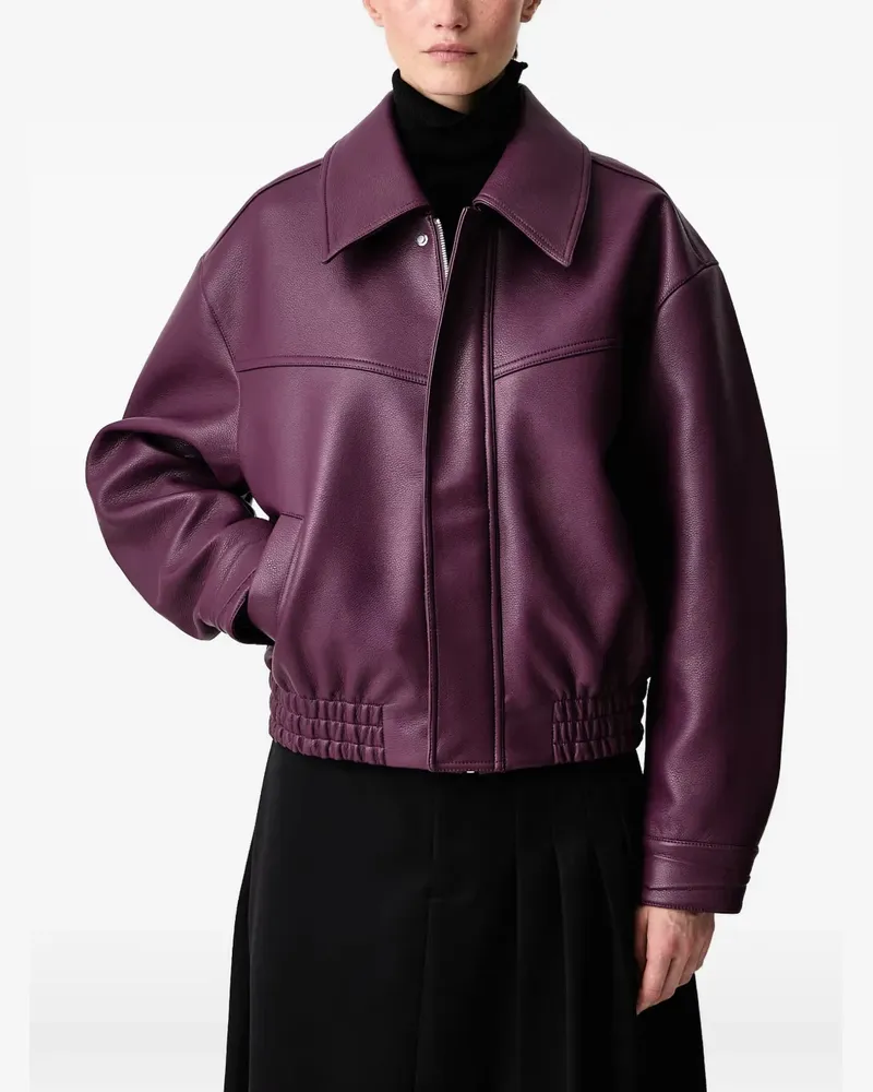 WRSTBHVR Estelle V2 Jacke mit elastischem Saum - Violett Violett