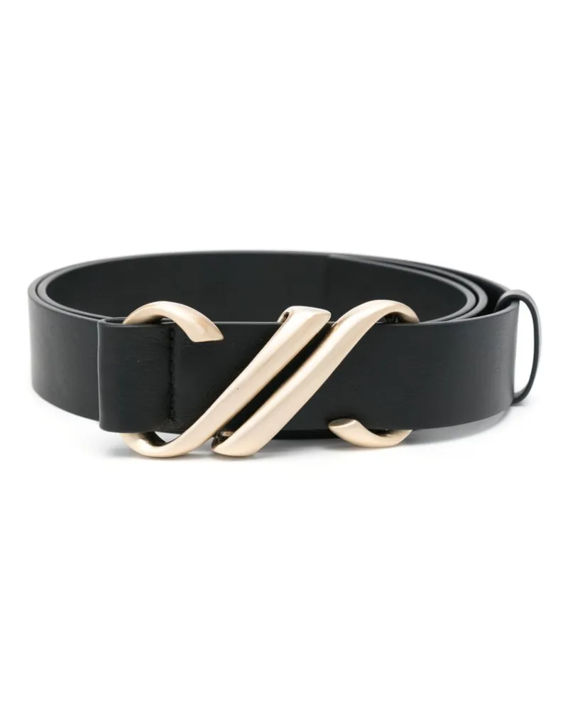 Proenza Schouler Gürtel mit Monogramm - Schwarz Schwarz