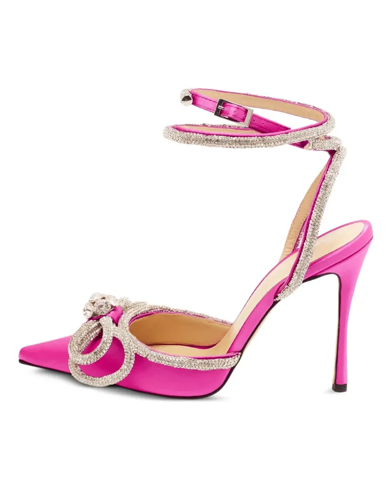 Mach & Mach Pumps mit doppeltem Riemen - Rosa Rosa