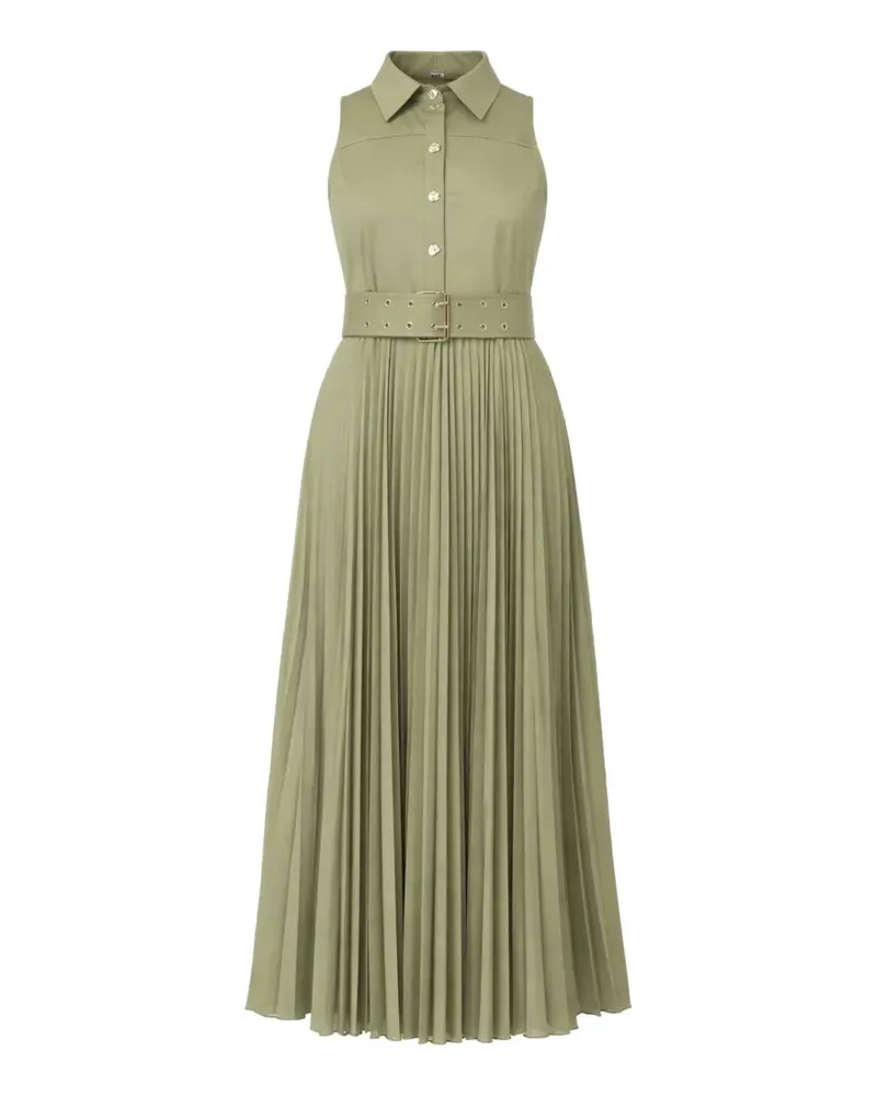 Liu Jo pleated midi dress - Grün Grün
