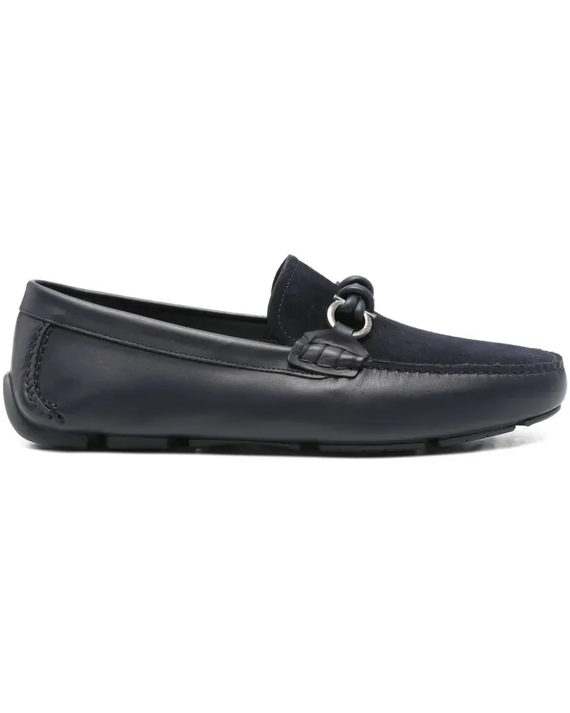 Ferragamo Loafer mit Gancini-Spange - Blau Blau