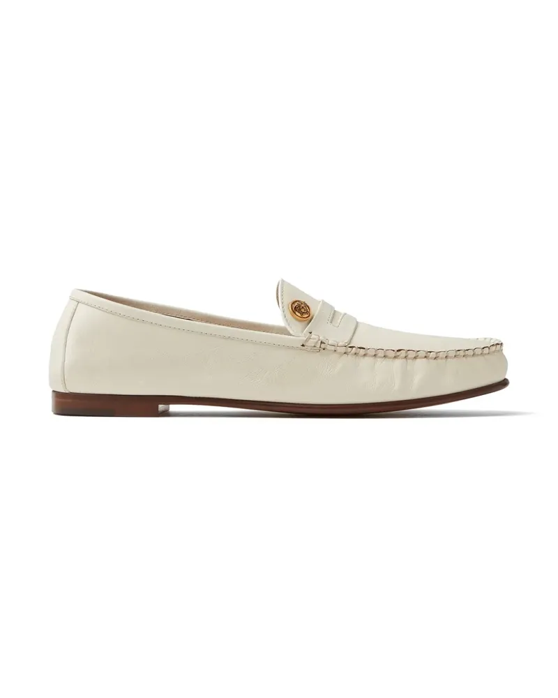 Versace Loafer aus Guanto-Leder - Nude Nude
