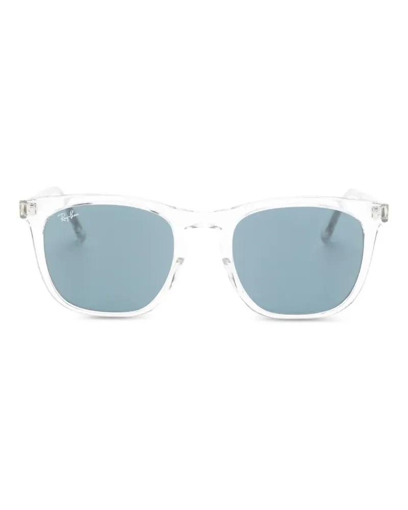 Ray Ban square-frame sunglasses - Weiß Weiß