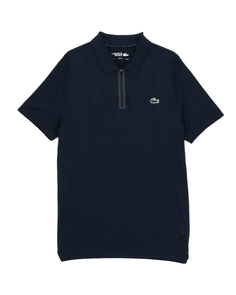 Lacoste Tennis jacquard polo shirt - Blau Blau
