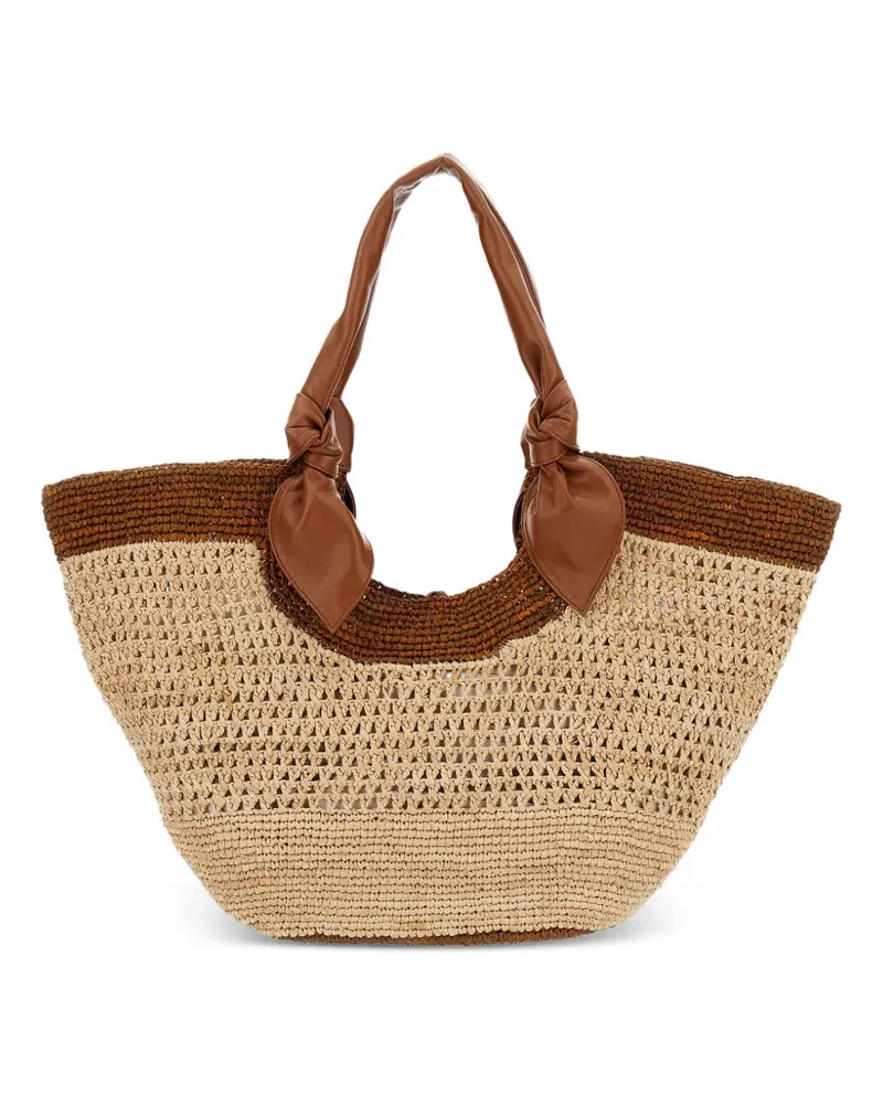 HEREU Ramie Tote Bag - Nude Nude