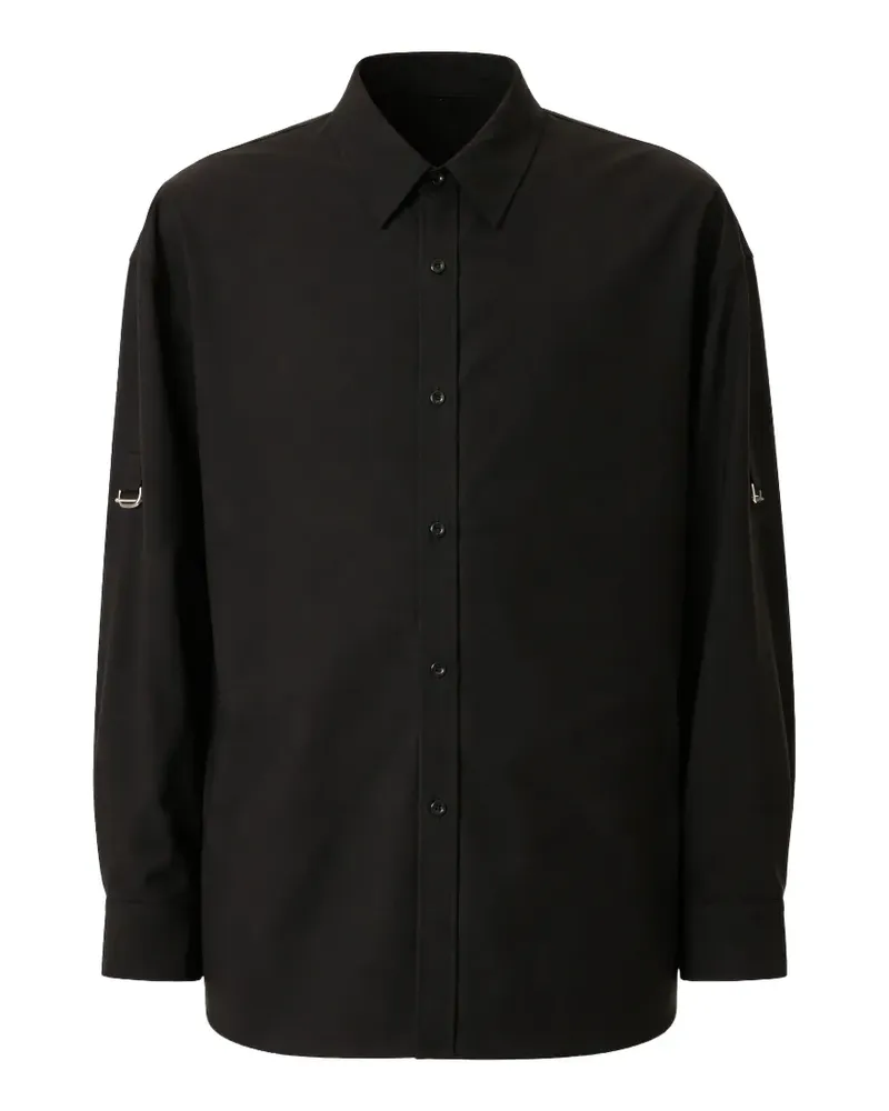 ATTACHMENT long-sleeved shirt - Schwarz Schwarz