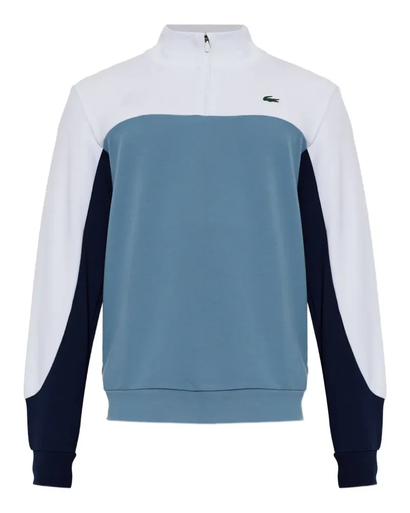 Lacoste Sport-Sweatshirt in Colour-Block-Optik - Blau Blau