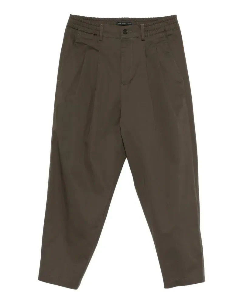 Low Brand Plissierte Hose - Grün Grün