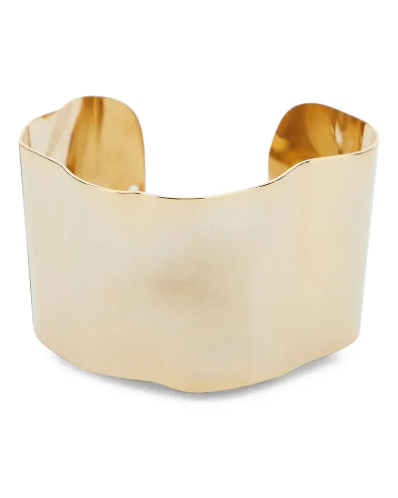 Semicouture hammered-effect cuff bracelet - Gold Gold