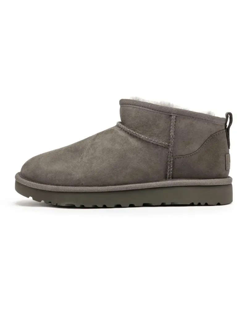 UGG Classic Ultra Mini suede ankle boots - Grau Grau