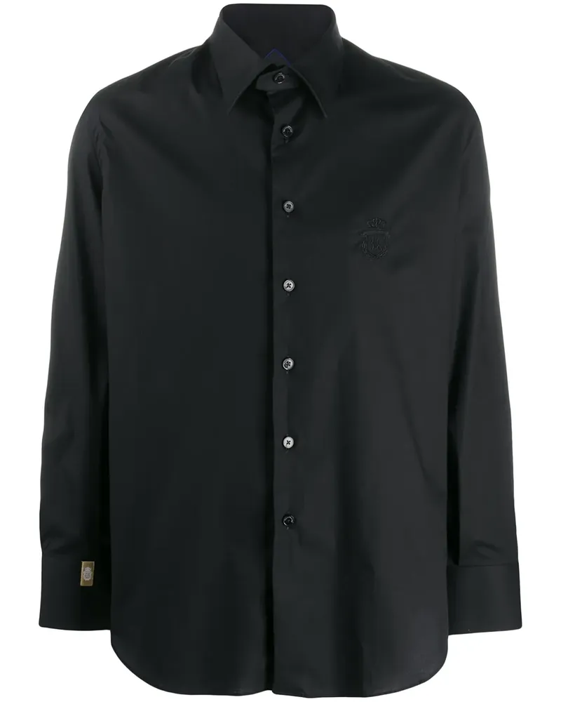 Billionaire Klassisches Hemd - Schwarz Schwarz