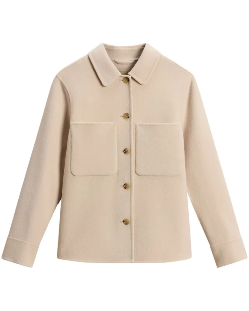 Woolrich Wollhemd mit Knöpfen - Nude Nude