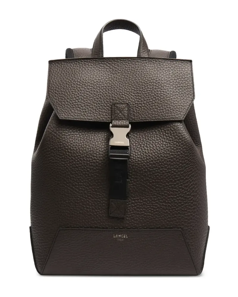 Lancel Milo Rucksack aus gekörntem Leder - Braun Braun