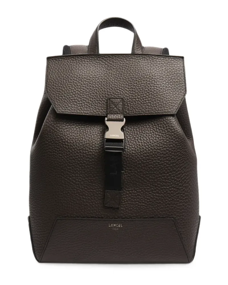Lancel Milo grained leather backpack - Braun Braun