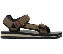 Flache Universal Trail Sandalen - Grün