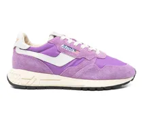 Sneakers mit Wildledereinsätzen - Violett