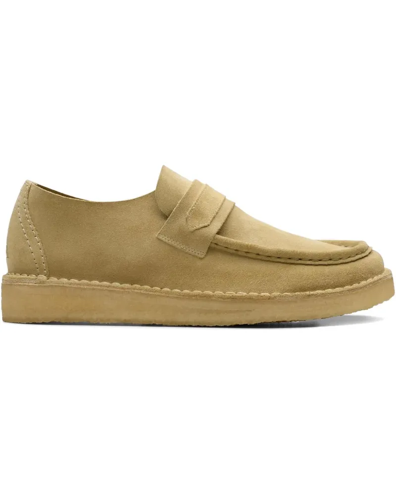Clarks Nomad Maple Wildleder-Loafer - Nude Nude