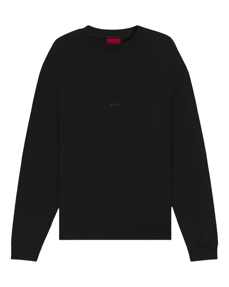 HUGO BOSS Damaze logo crew-neck sweatshirt - Schwarz Schwarz