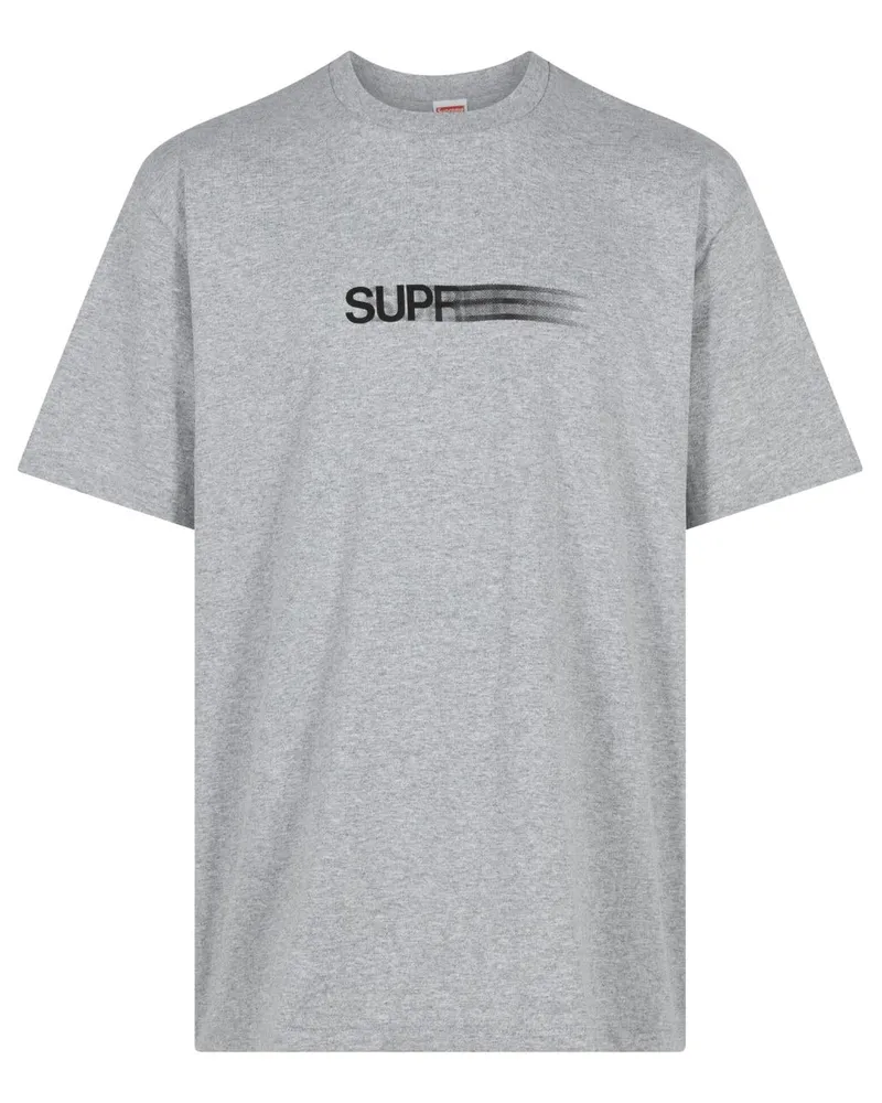 Supreme Being Motion Logo SS23 - Heather Grey T-Shirt - Grau Grau