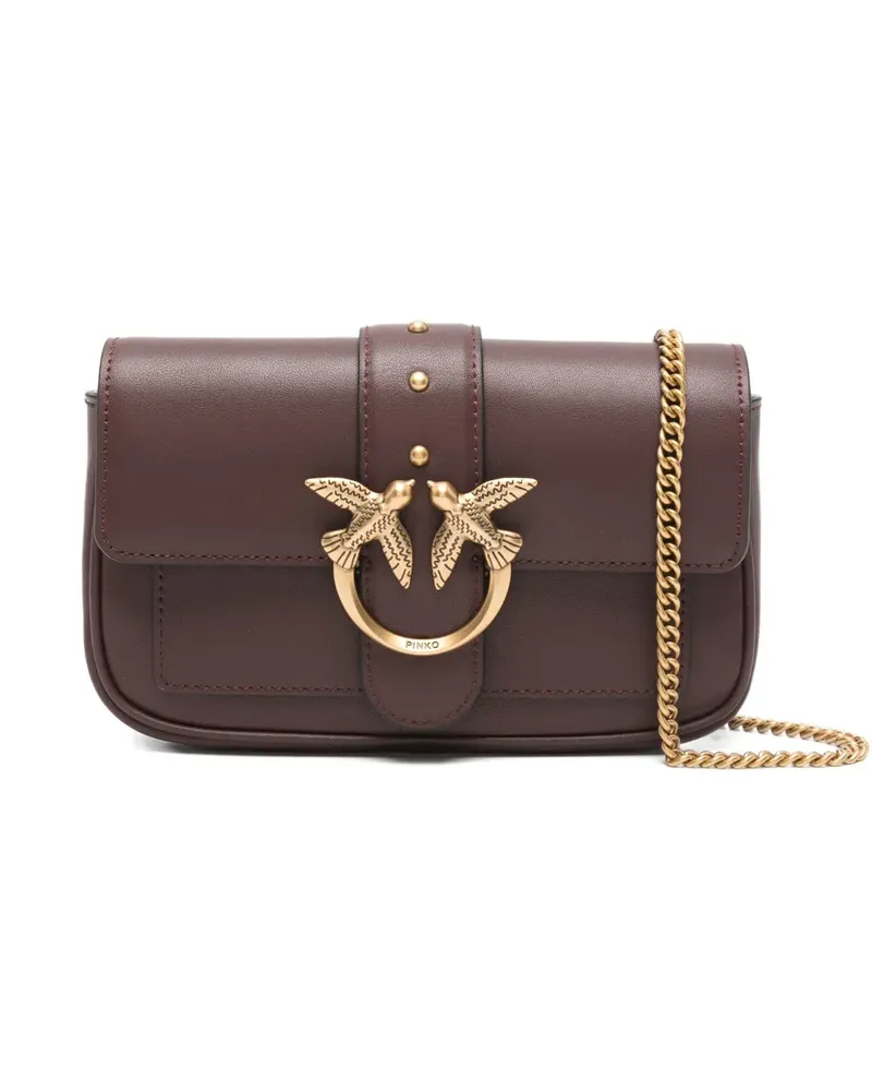 Pinko Love One Simply Pocket mini bag - Braun Braun