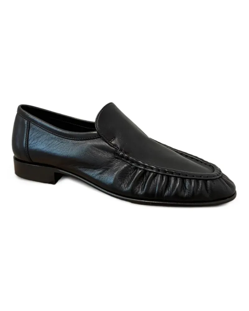 The Row leather loafers - Braun Braun