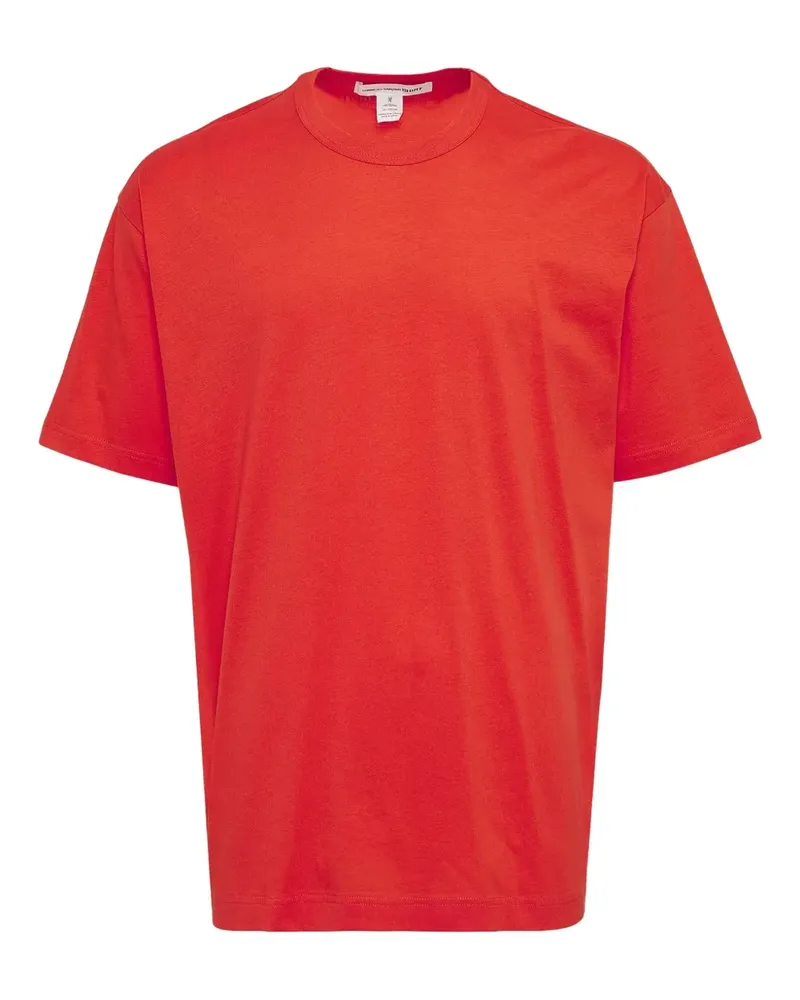 Comme des Garçons T-Shirt mit rundem Ausschnitt - Rot Rot