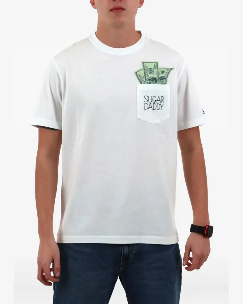 MC2 Saint Barth Austin graphic-print pocket T-shirt - Weiß Weiß