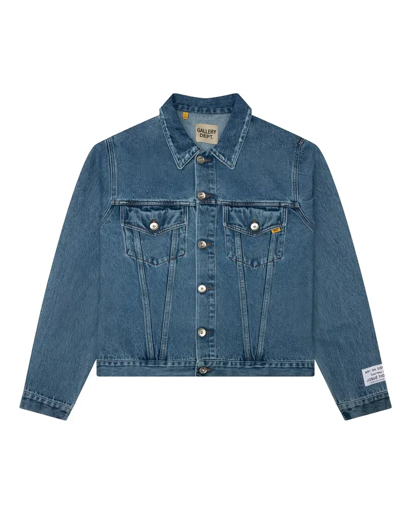 GALLERY DEPT. washed denim jacket - Blau Blau