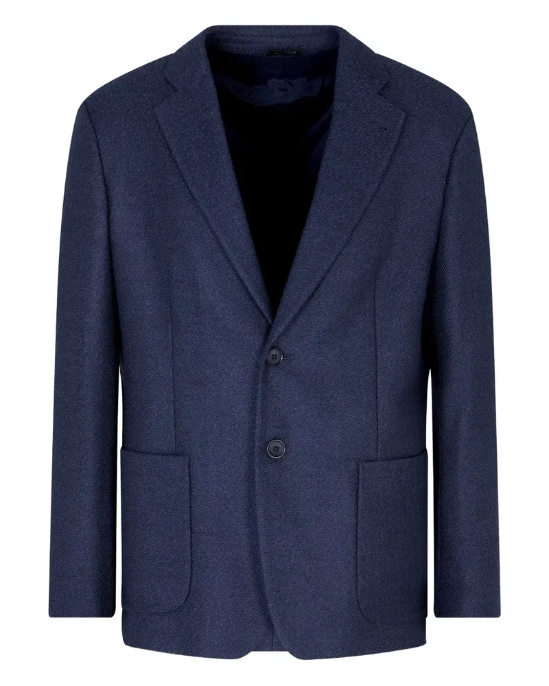 Giorgio Armani Einreihiges Sakko - Blau Blau