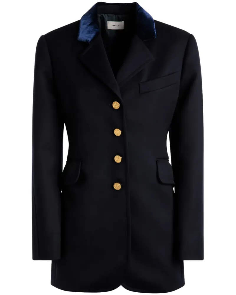 Bally Einreihiger Blazer - Blau Blau