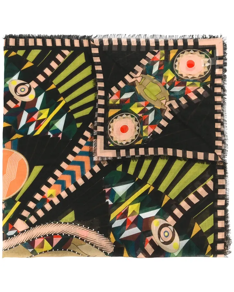 Givenchy Crazy Cleopatra' Schal mit Print - Mehrfarbig Mehrfarbig