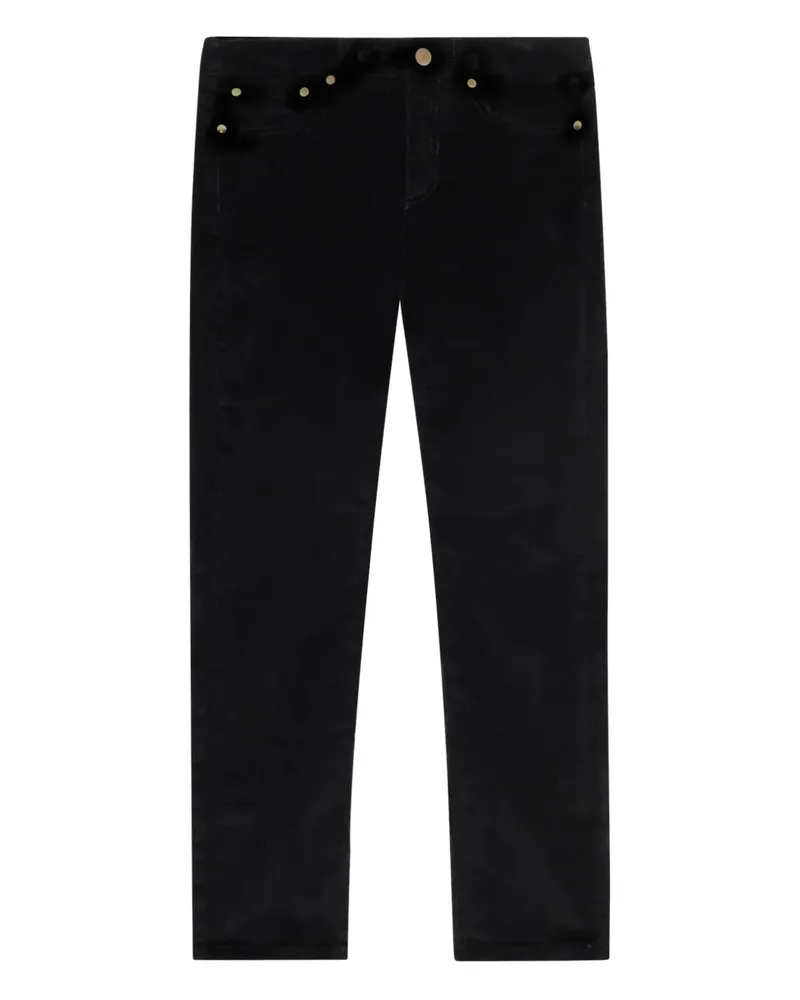 Brooks Brothers Cordhose im Five-Pocket-Design - Schwarz Schwarz