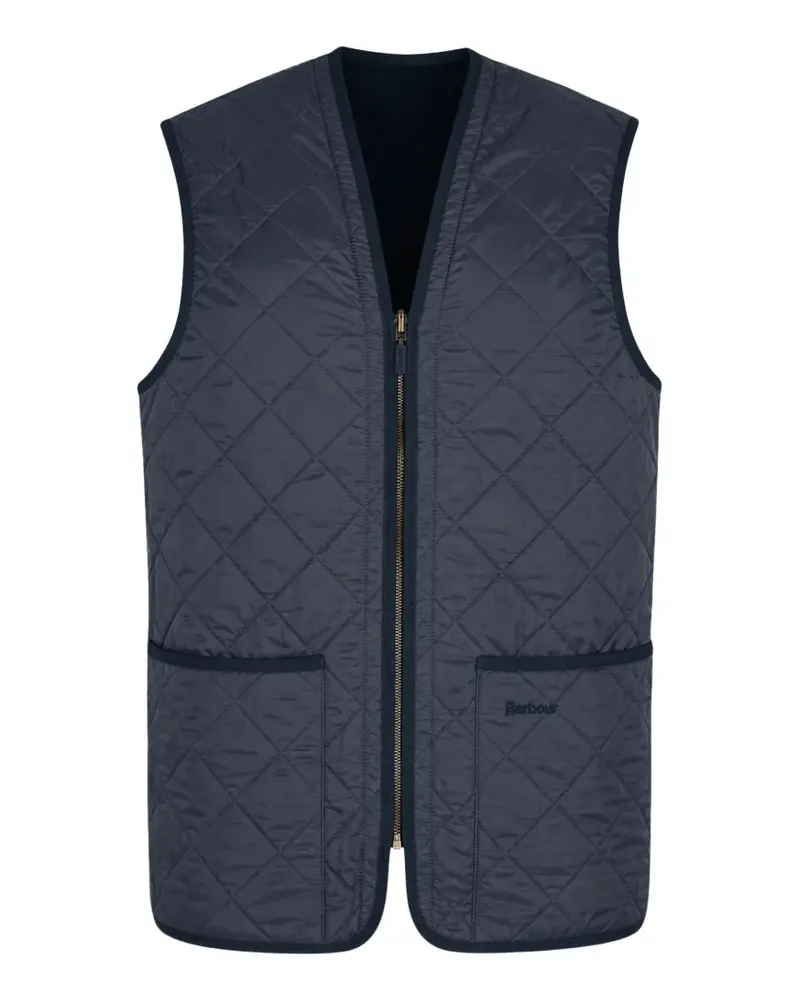 Barbour Polarquilt zip-in liner waistcoat - Blau Blau
