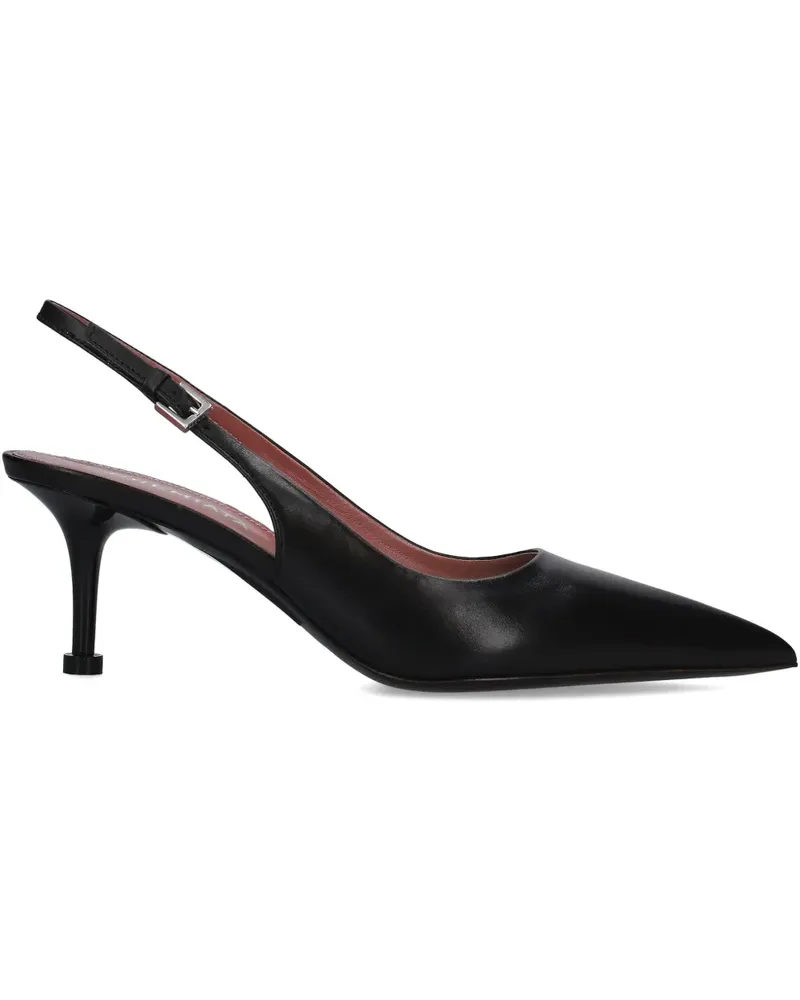 Premiata Pumps mit Slingback-Riemen - Schwarz Schwarz