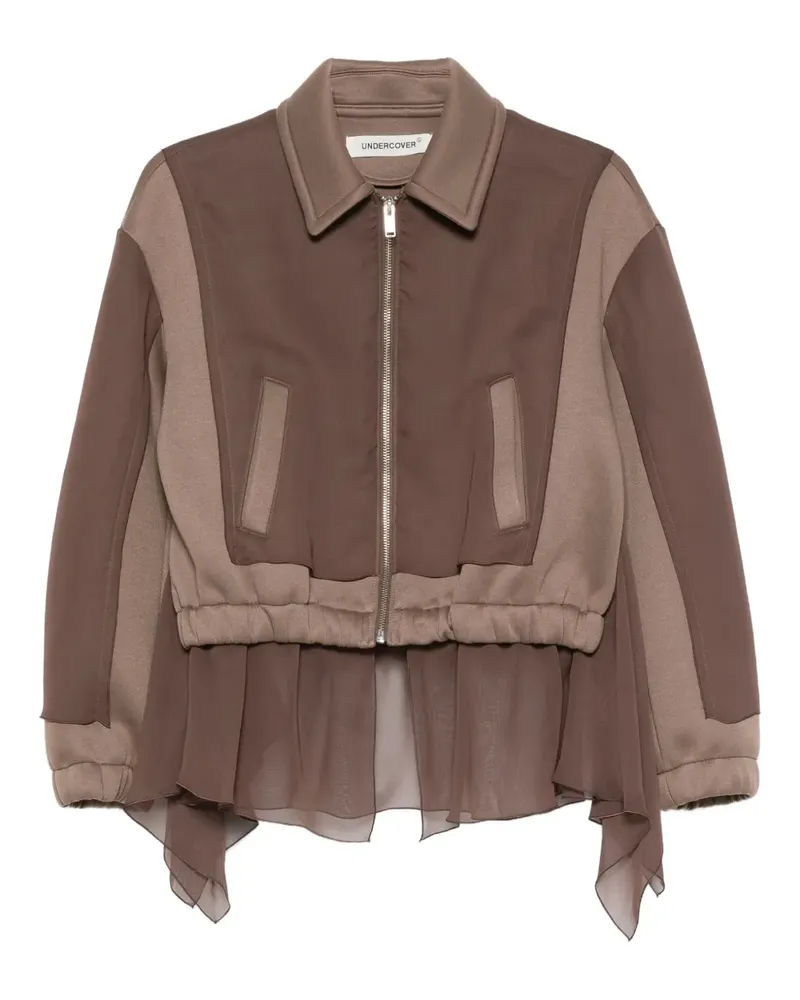 Undercover Drapierte Bomberjacke - Braun Braun