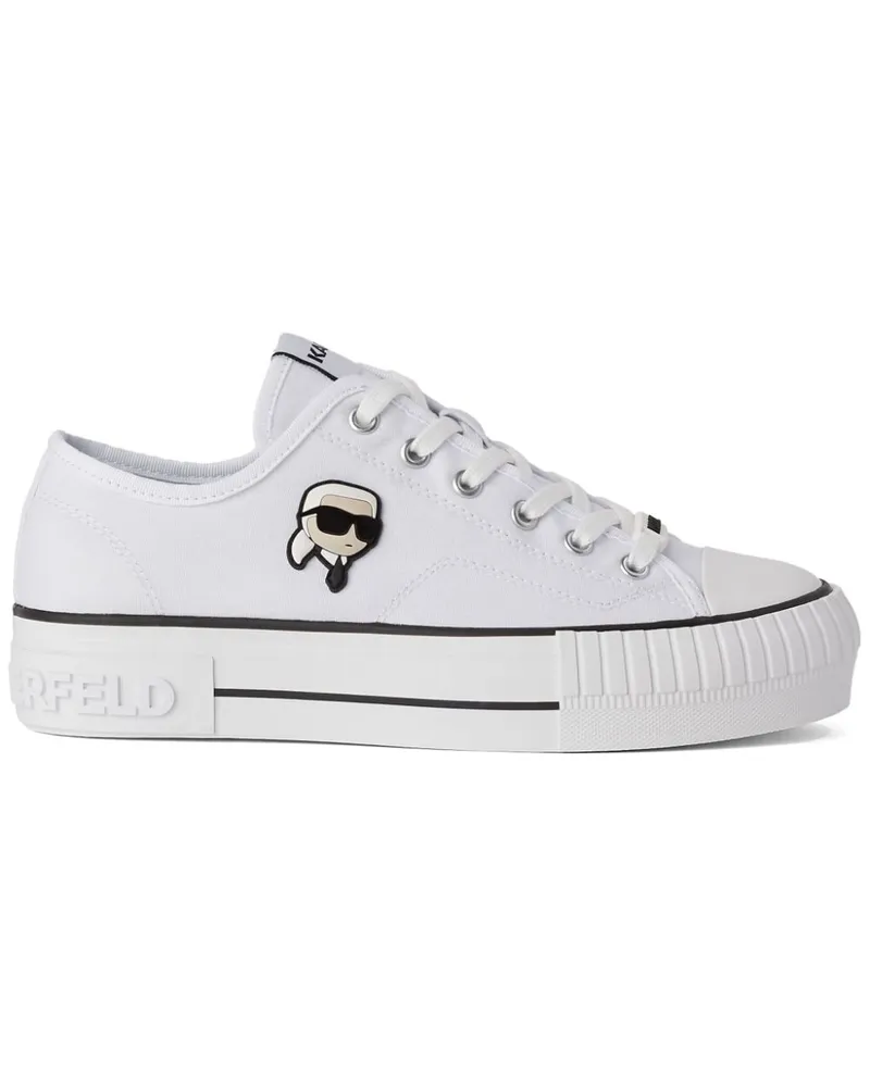 Karl Lagerfeld Ikon Kampus Max Sneakers - Weiß Weiß