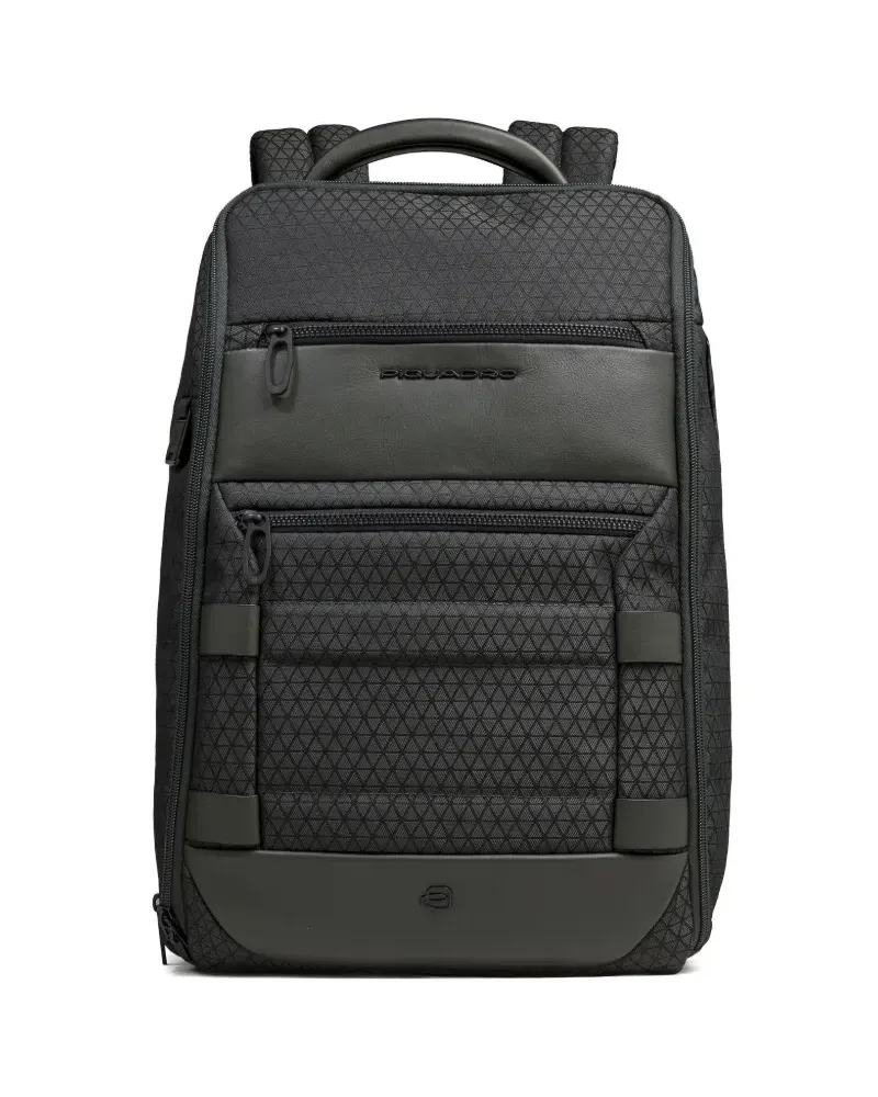 Piquadro modular 2-in-1 backpack - Schwarz Schwarz