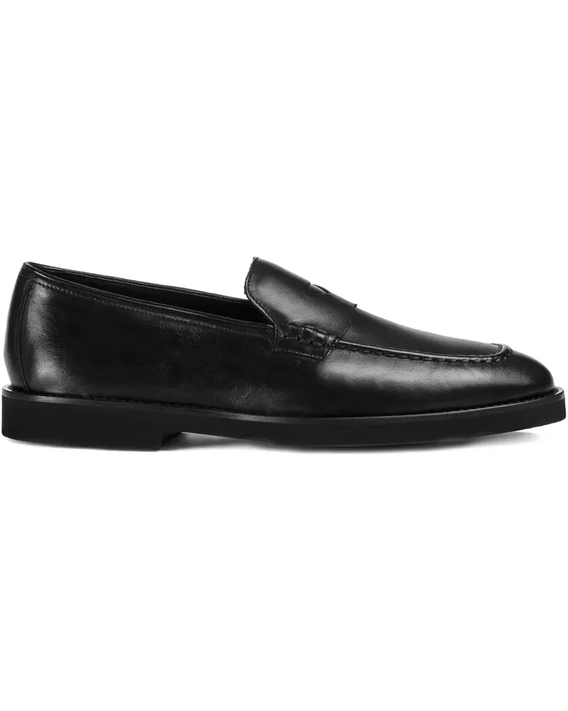 Doucal´s Klassische Loafer - Schwarz Schwarz