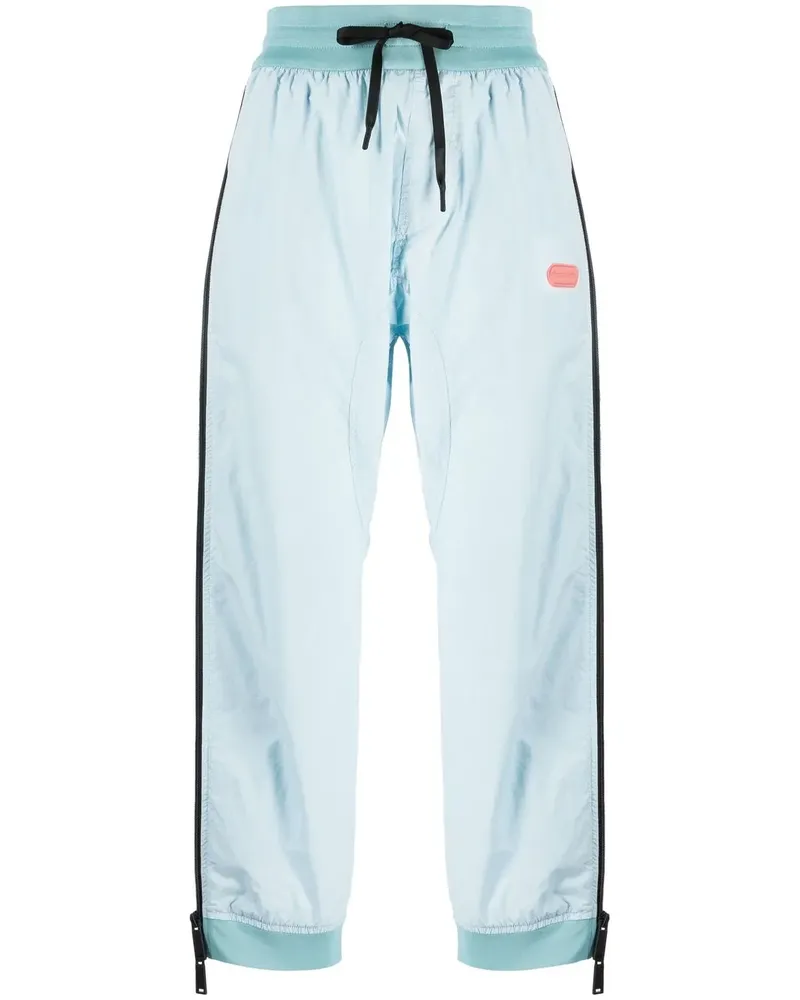 Dsquared2 Hose mit Logo-Patch - Blau Blau