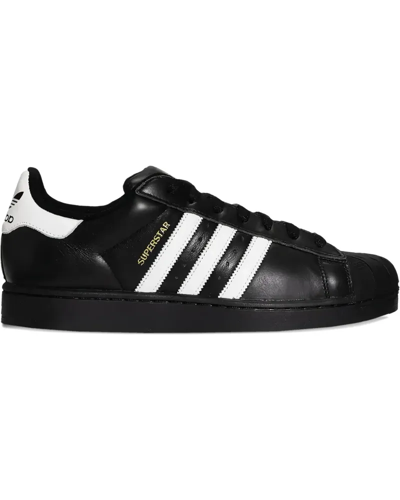 adidas Superstar II Sneakers aus Leder - Schwarz Schwarz