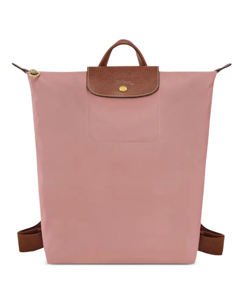 Longchamp Rucksack mit Reißverschluss - Rosa Rosa