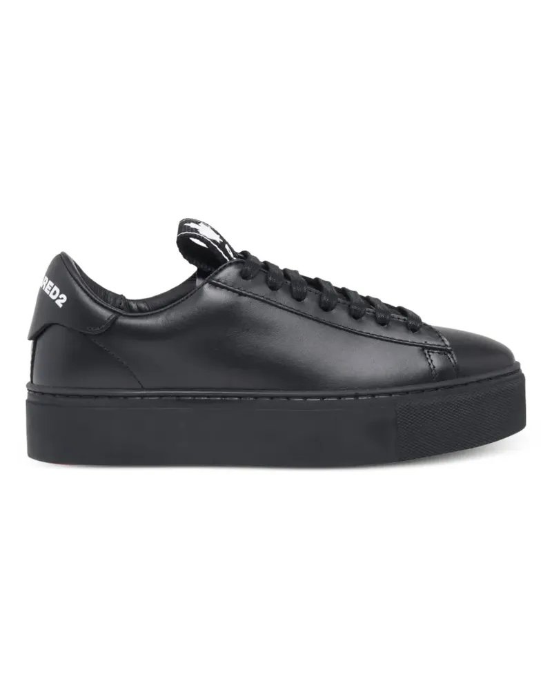 Dsquared2 Evolution Sneakers mit Logo-Streifen - Schwarz Schwarz