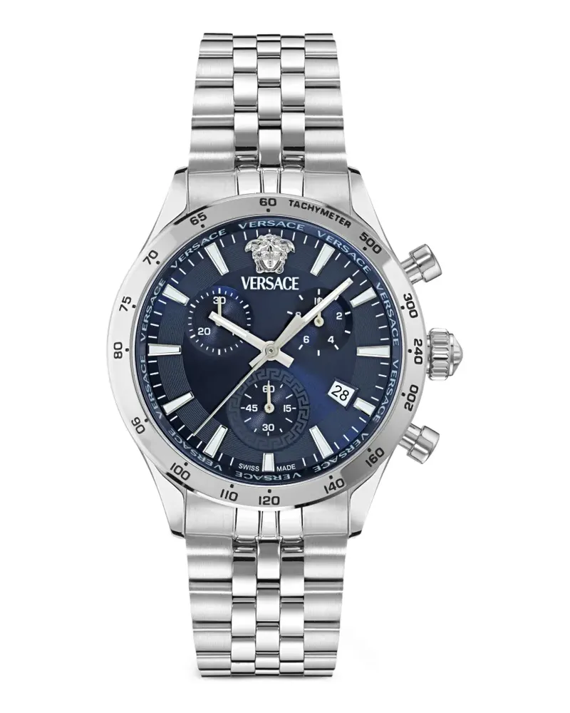 Versace Hellenyium Chrono Petite 40mm watch - Blau Blau
