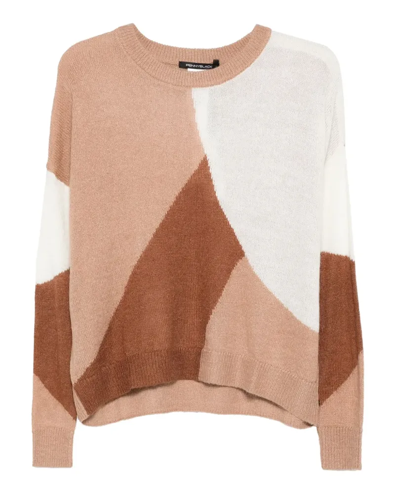 Pennyblack Pullover mit Rundhalsausschnitt - Nude Nude