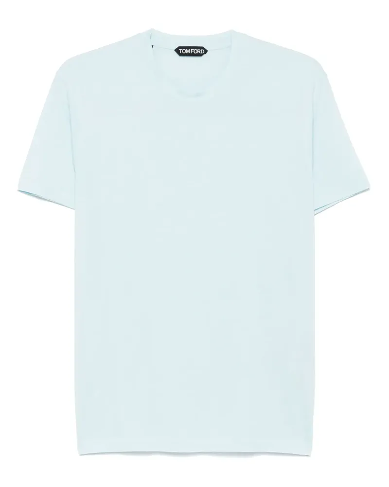 Tom Ford T-Shirt aus Jersey - Blau Blau