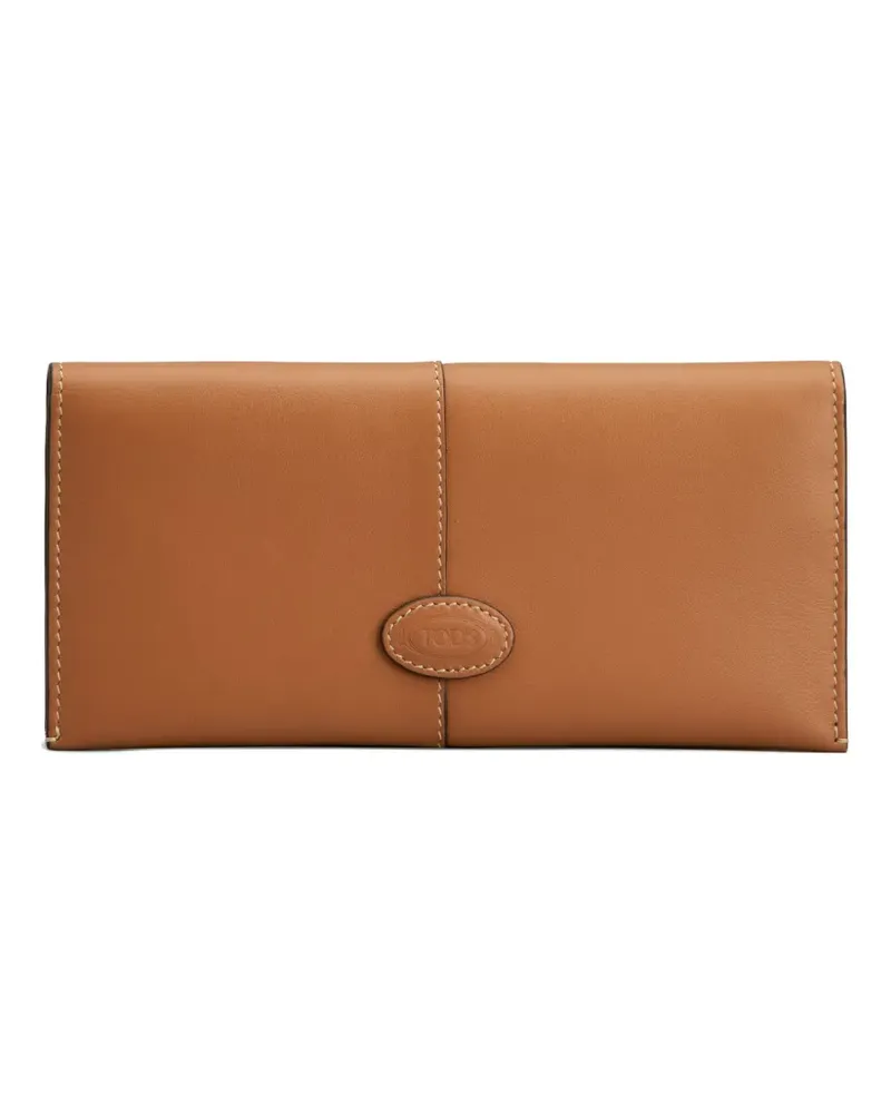 TOD'S Längliches Portemonnaie - Braun Braun