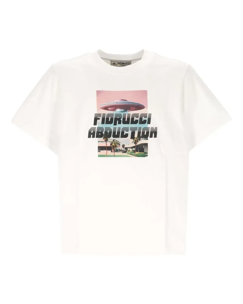 Fiorucci graphic-print T-shirt - Weiß Weiß